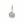 Подвеска из золочёного серебра со Swarovski Zirconia