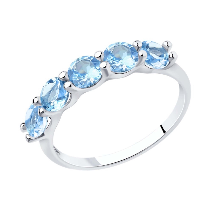 Кольцо из серебра с топазами арт. 94-310-00588-1