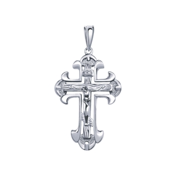 Крест подвеска из серебра арт. 3366-925