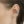 Серьга одиночная с голубым фианитом арт. 94170456