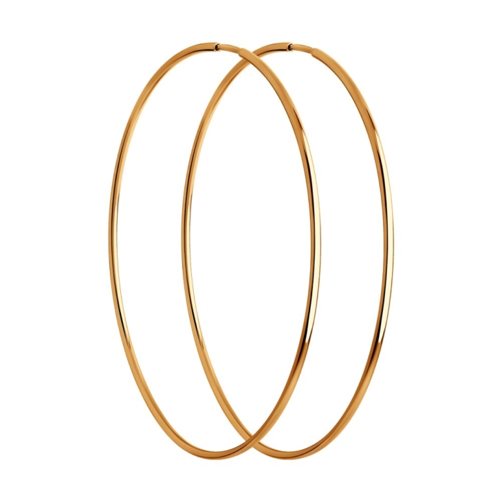 Серьги-конго из золота арт. 51-124-01594-1