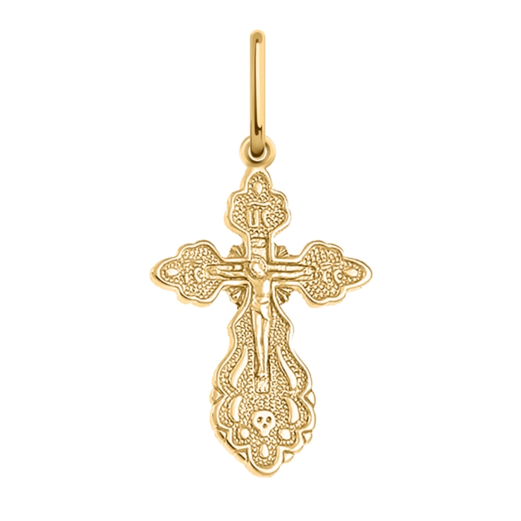 Крест из золоченного серебра арт. 3272з-925