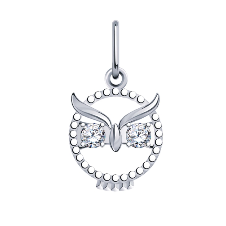 Подвеска из серебра с фианитами арт. 50389-925