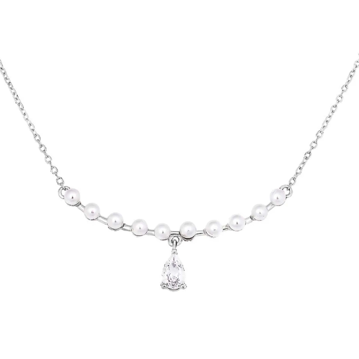 Колье из серебра с жемчугом арт. 657094