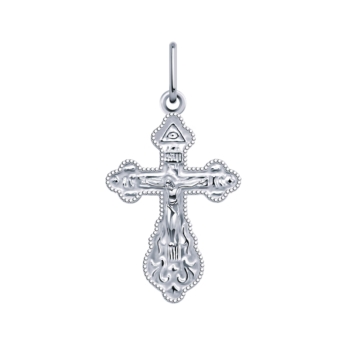 Крест подвеска из серебра арт. 3342-925