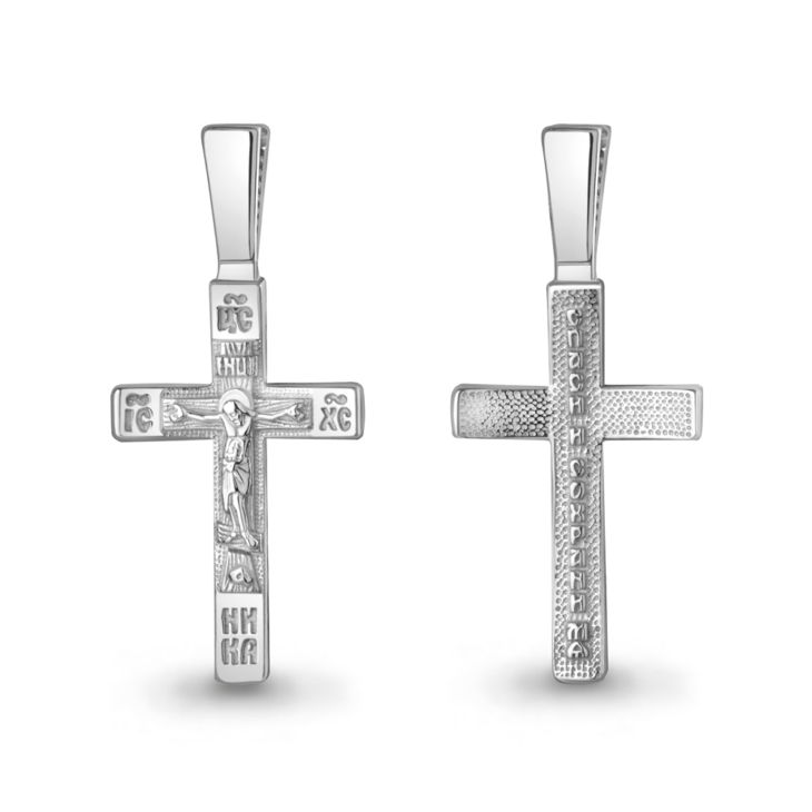 Крест из серебра арт. 14778.5