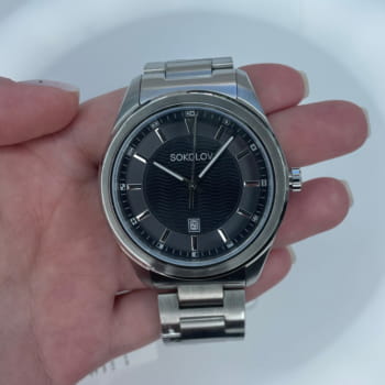 Часы из стали мужские арт. 319.71.00.000.02.01.3