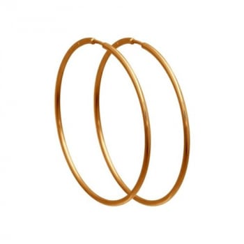 Серьги конго из золота арт. 140001