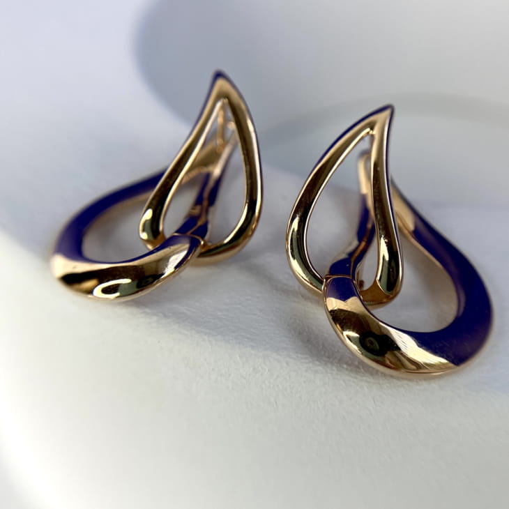 Серьги из золота 0200254