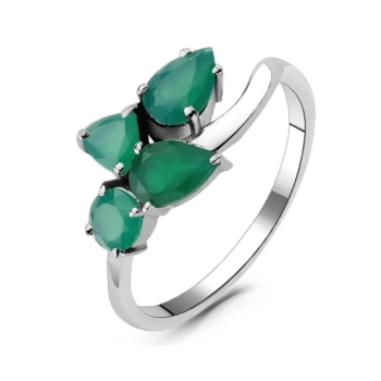 Кольцо из серебра с агатом арт. 632053