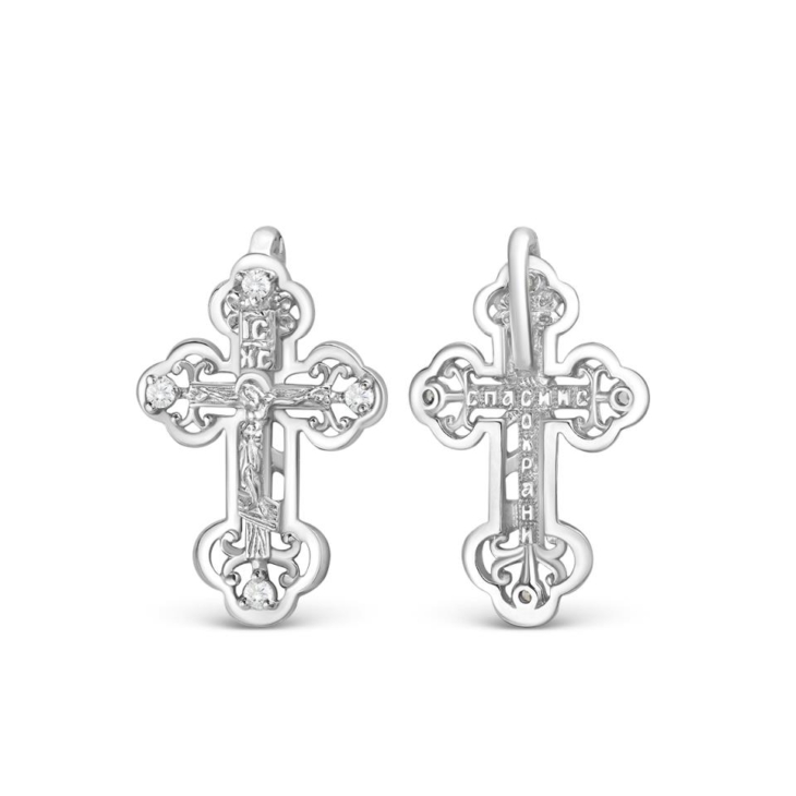 Крест из серебра арт. К3-558р200