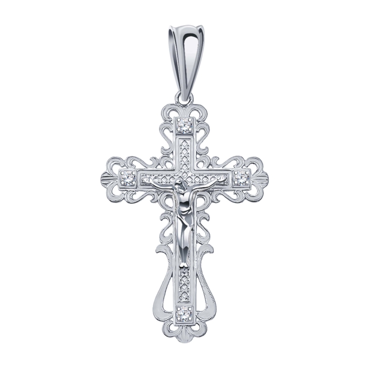 Крест подвеска из серебра арт. 3144-925