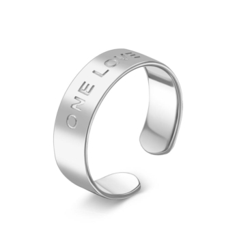 Кольцо разъемное из серебра One love арт. К-2920-Р