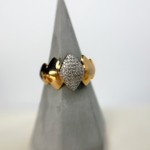 Кольцо из золота с фианитами арт. 121-1419