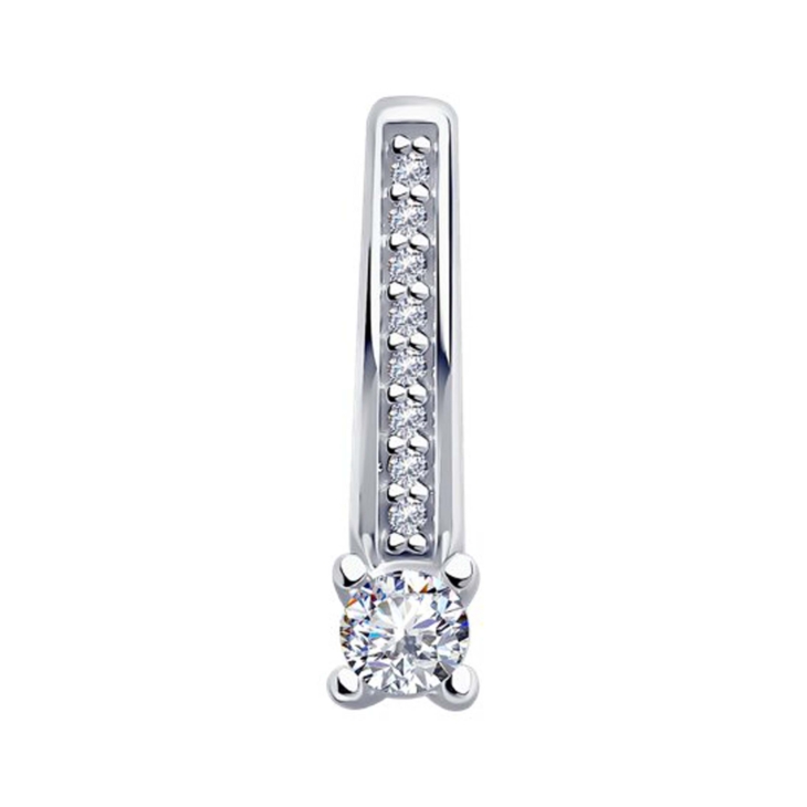 Подвеска из серебра с фианитами арт. 94-130-01573-1