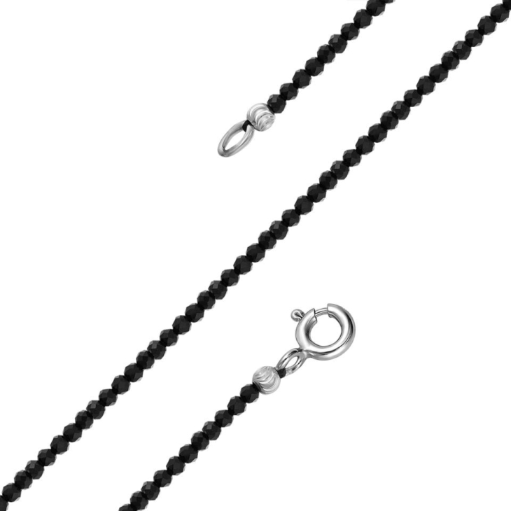 Браслет из серебра из синтетической шпинели арт. БШП1-309