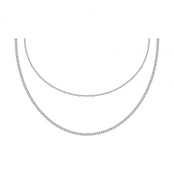 Колье из серебра