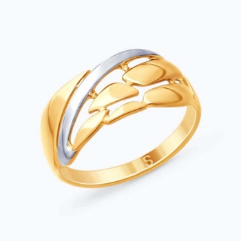 Кольцо из золоченного серебра арт. 93010770