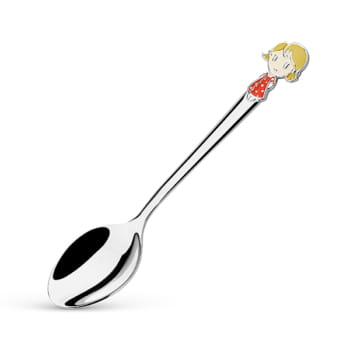 Ложка из серебра с эмалью арт. 3620065057-2ф