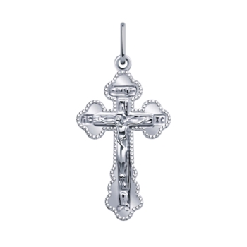 Крест подвеска из серебра арт. 3344-925