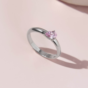 Кольцо из серебра с фианитом арт. 94013469