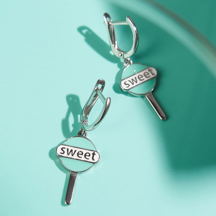 Серьги из серебра Sweet арт. 34396.5