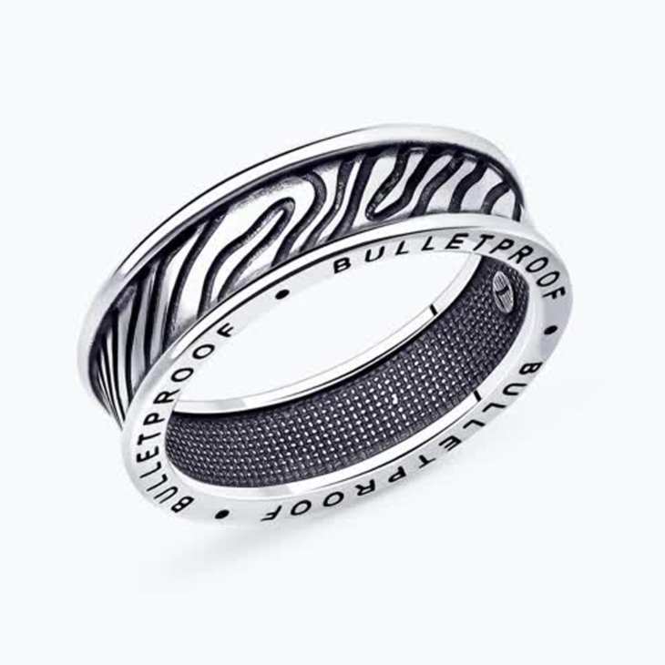 Кольцо из серебра «Bulletproof» арт. 95010204