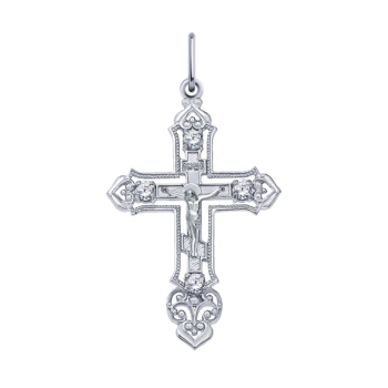 Крест подвеска из серебра арт. 3147-925
