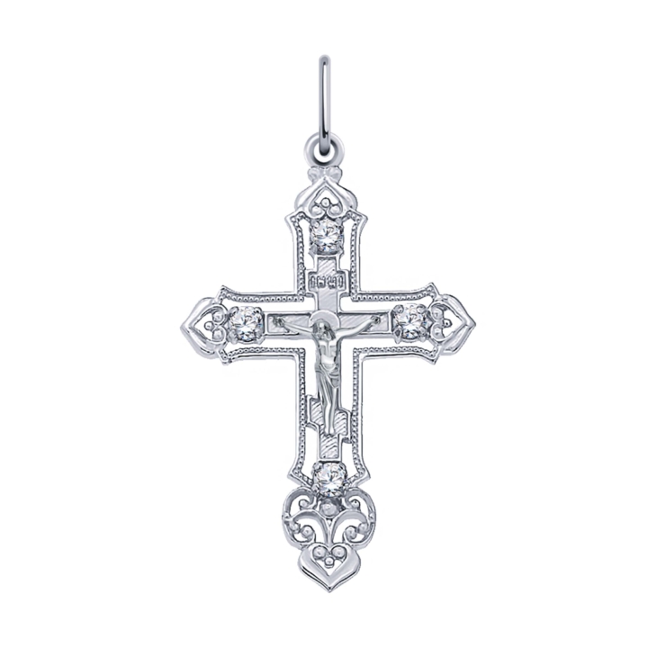 Крест подвеска из серебра арт. 3147-925