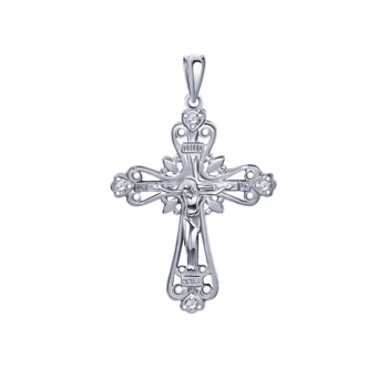 Крест подвеска из серебра арт. 3310-925