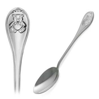 Ложка из серебра детская Медвежонок арт. 930515