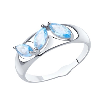 Кольцо из серебра с топазами арт. 94-310-00633-1