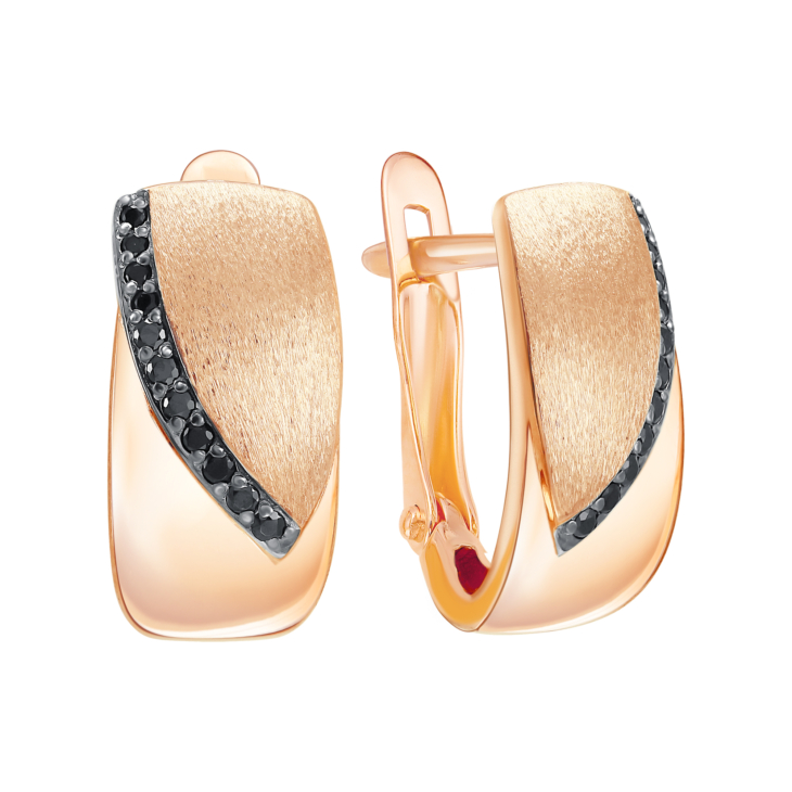 Серьги из серебра с позолотой арт. 97-52-0012-00