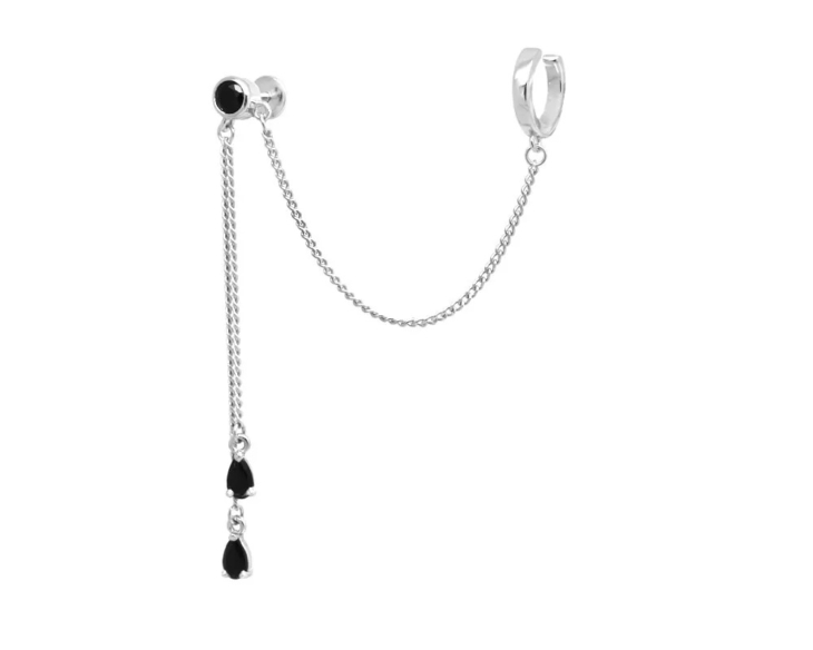 Серьги из серебра с кварцем арт. 642652
