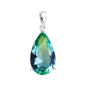 Подвеска из серебра с ситаллом арт. 92030764