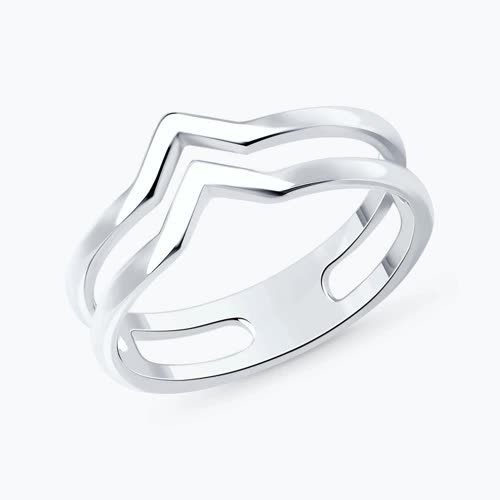 Кольцо из серебра на фалангу арт. 94013803