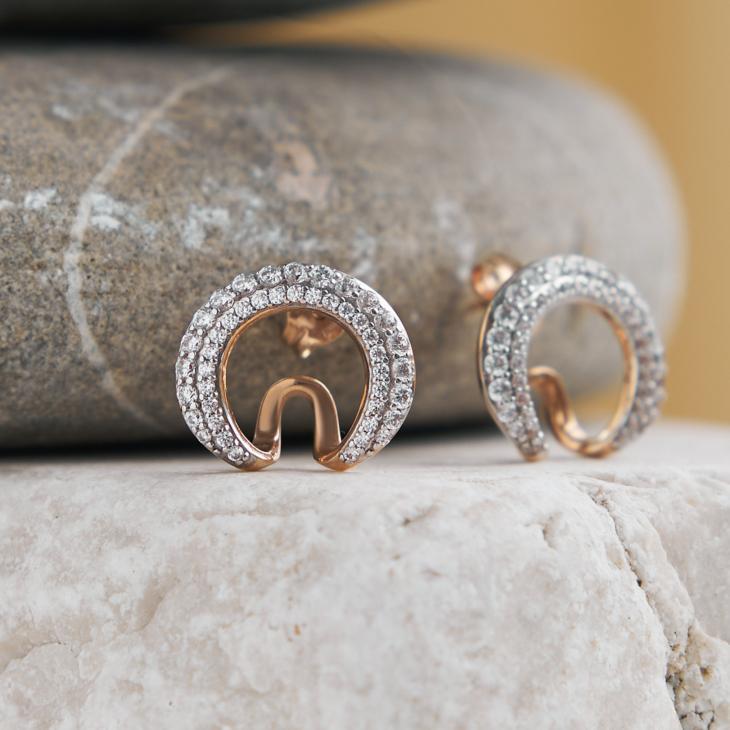 Серьги с фианитами арт. Т147028669