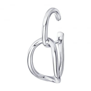Серьга из серебра