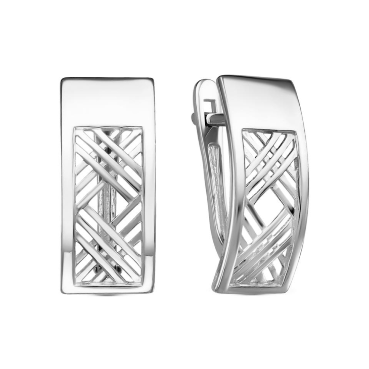 Серьги из серебра арт. С-3633-Р