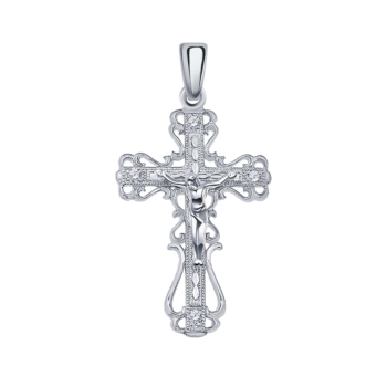 Крест подвеска из серебра арт. 3143-925