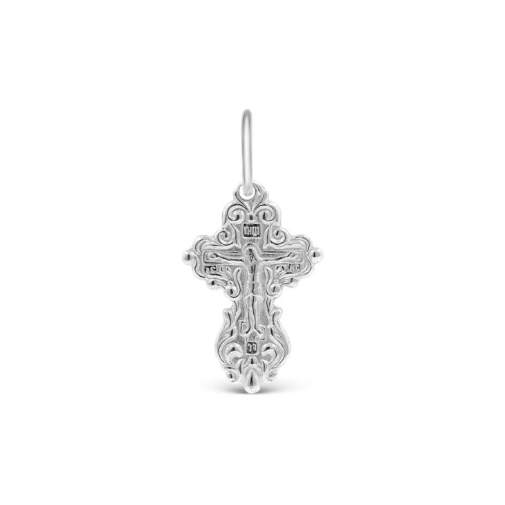 Крест из серебра арт. 10-037р