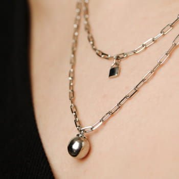 Колье из серебра арт. 3407032824-45